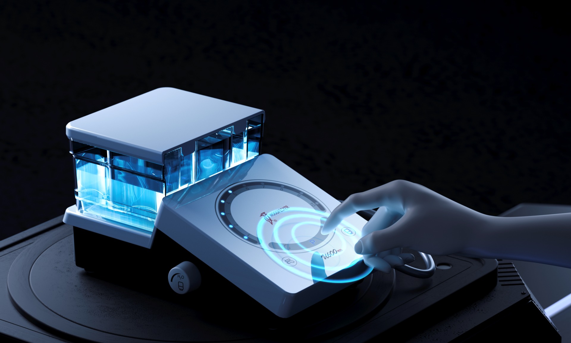 UDS600 LED vode odolný displej